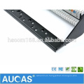 AMP 19 &quot;1U montaje de pared IDC doble cat5e Panel de conexiones de ingeniería de 24 puertos con tapa antipolvo